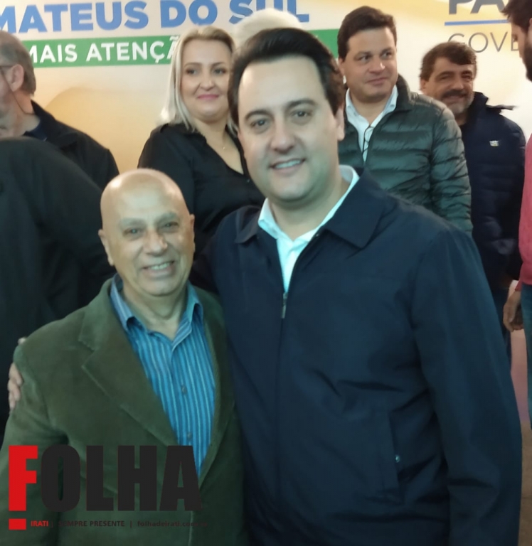 Presidente da Cacesul participa de evento com governador Ratinho Jr