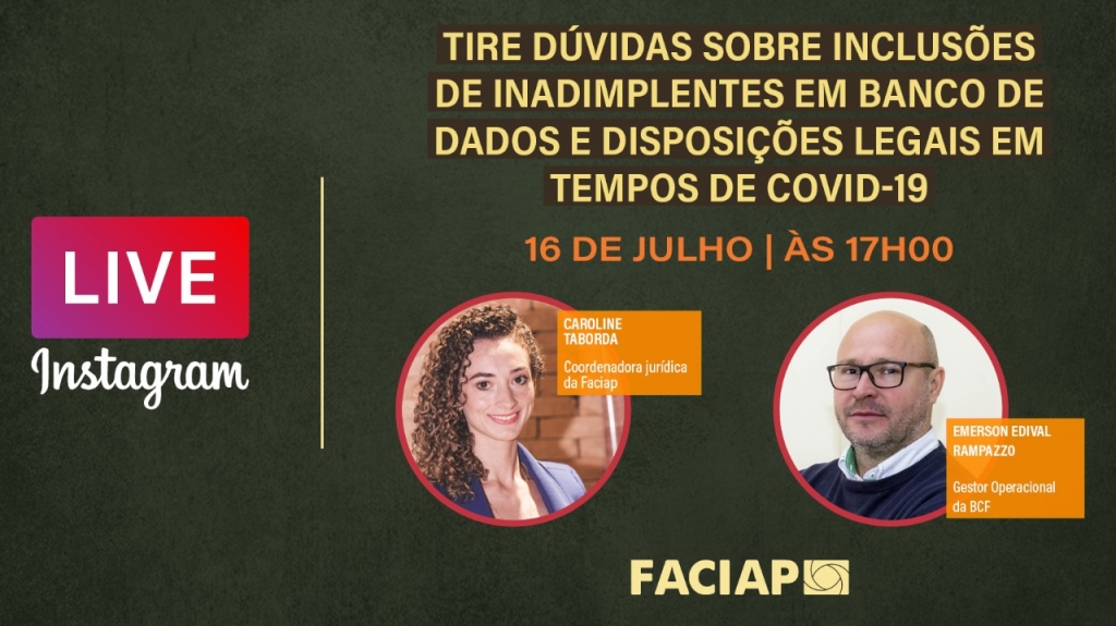 O assunto é Banco de Dados de inadimplentes